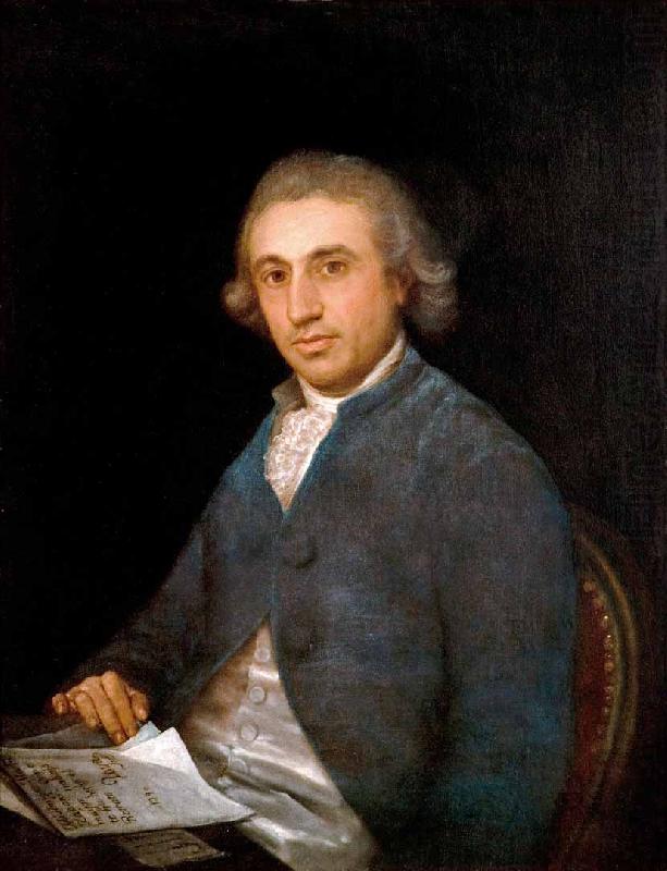 Portrait of Martin Zapater, Francisco de Goya